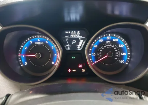 2013 Hyundai Elantra Gls z USA, uszkodzony, nr VIN KMHDH4AE6DU552043